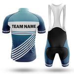 Custom Team Name S3 Blue - Men's Cycling Kit-Full Set-Global Cycling Gear