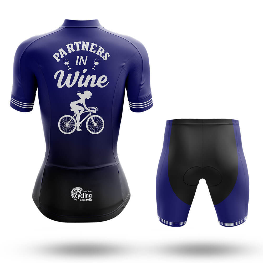 Partners In Wine - Women - Cycling Kit-Full Set-Global Cycling Gear