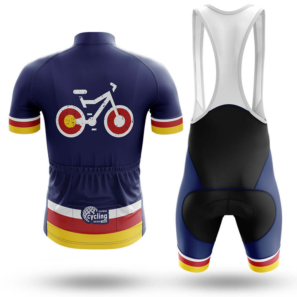 Colorado Flag Bike - Men's Cycling Kit-Full Set-Global Cycling Gear