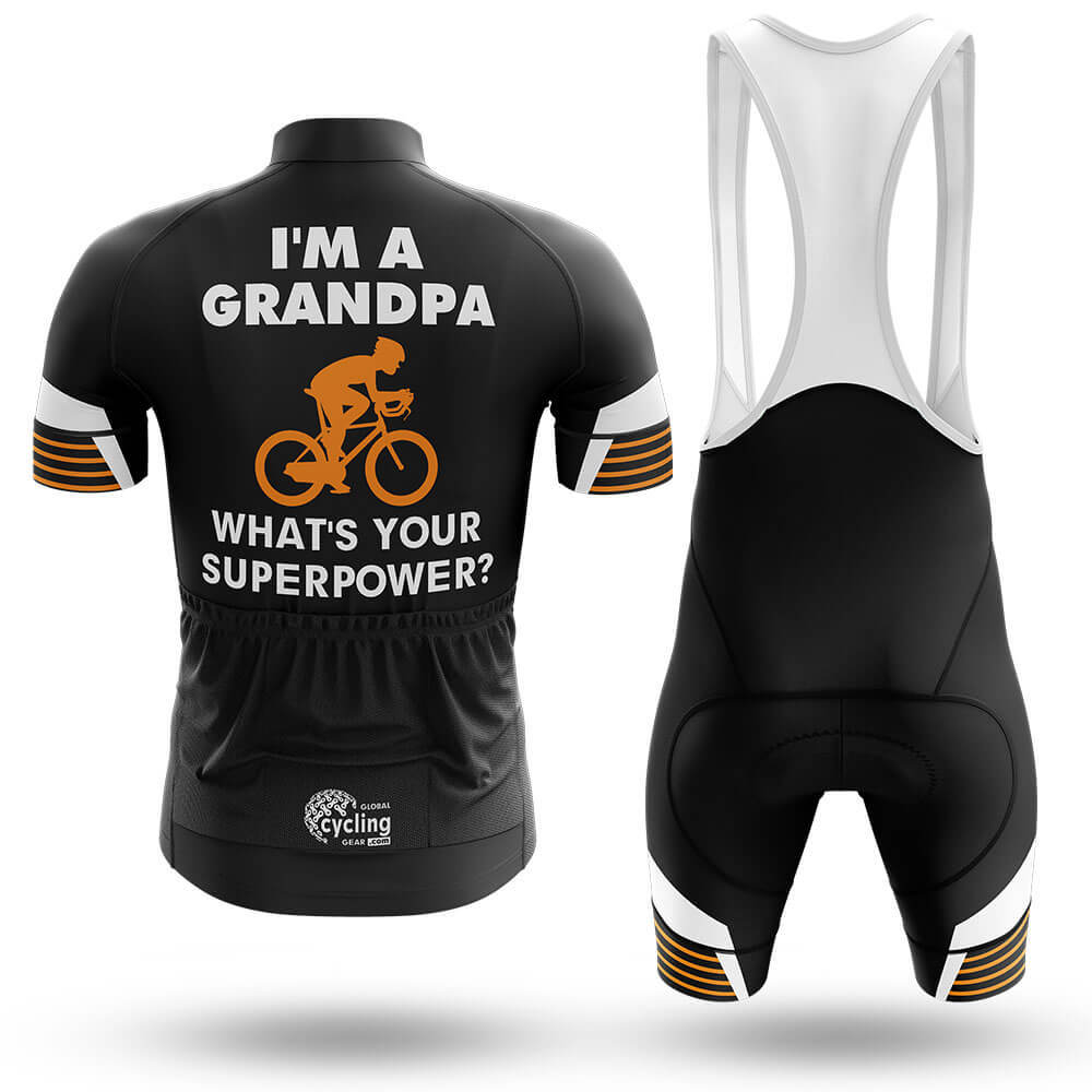 Superpower - Black - Men's Cycling Kit-Full Set-Global Cycling Gear