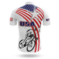 USA - Cycling Jersey For Men-Short Sleeve Jersey-Global Cycling Gear