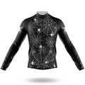 Spiderweb - Men's Cycling Kit-Long Sleeve Jersey-Global Cycling Gear