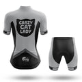 Crazy Cat Lady - Women - Cycling Kit-Full Set-Global Cycling Gear