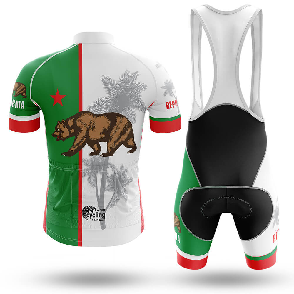 California Flag - Men's Cycling Kit-Full Set-Global Cycling Gear