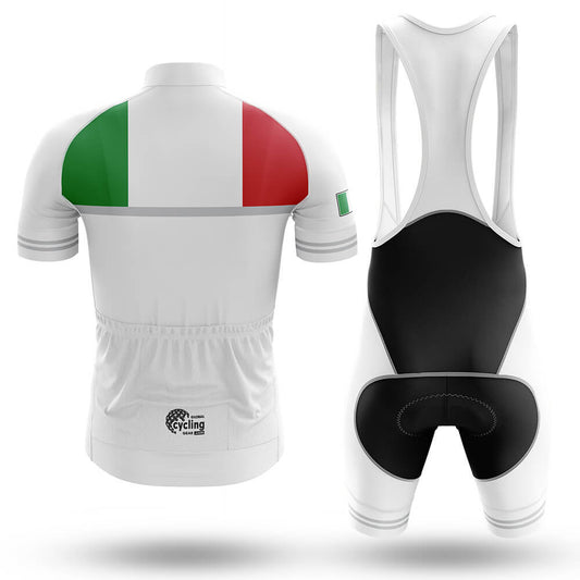 Italia S7 - White - Men's Cycling Kit-Full Set-Global Cycling Gear