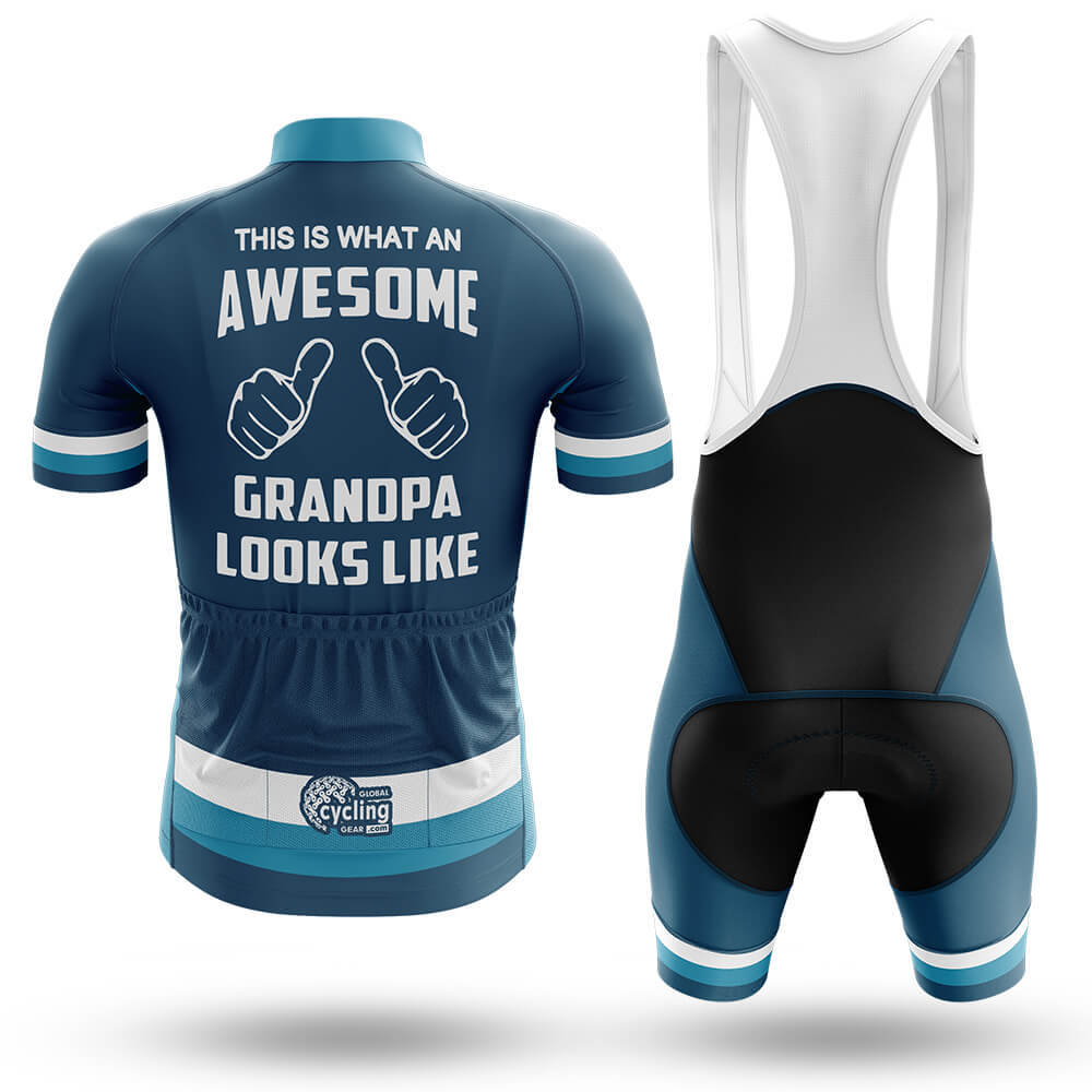 Awesome Grandpa V8 - Men's Cycling Kit-Full Set-Global Cycling Gear