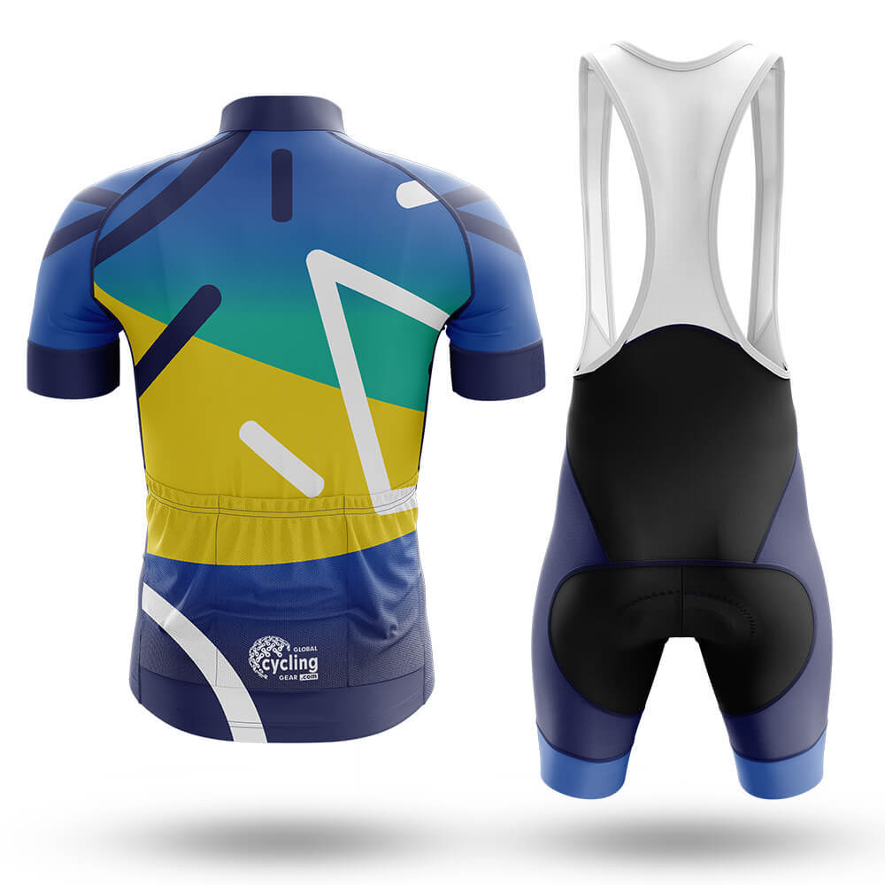Bike Lanes - Men's Cycling Kit-Full Set-Global Cycling Gear