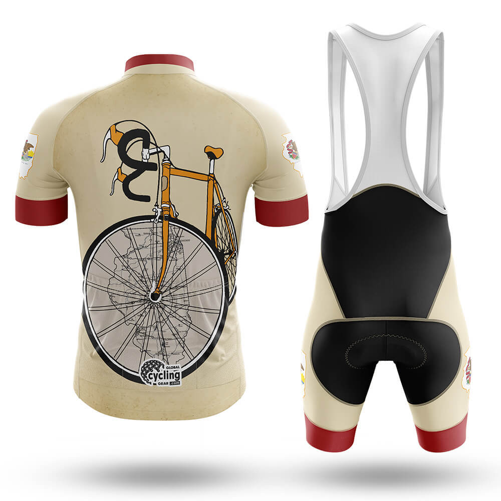 Illinois Riding Club - Men's Cycling Kit-Full Set-Global Cycling Gear