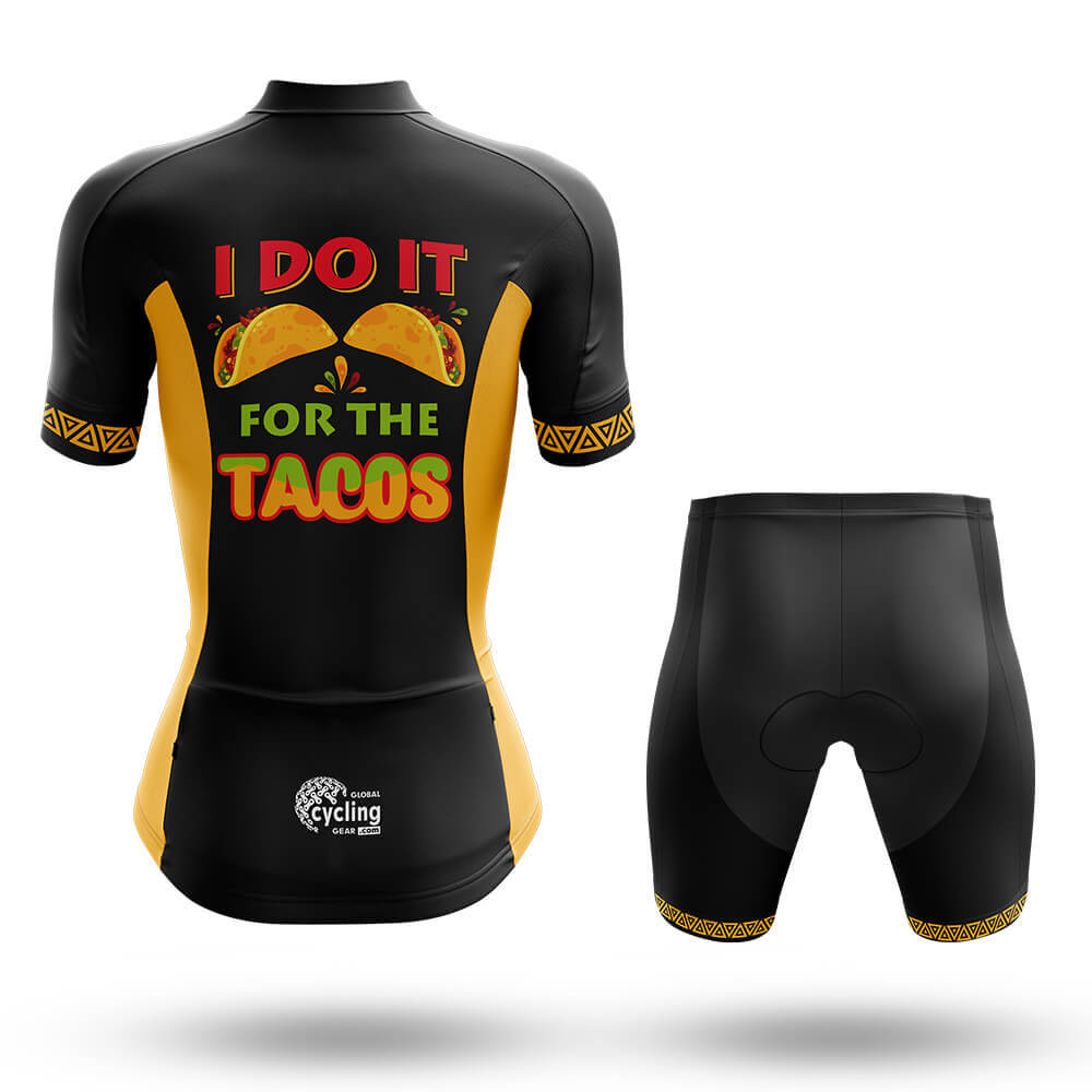 Do It For Tacos - Women's Cycling Kit-Full Set-Global Cycling Gear