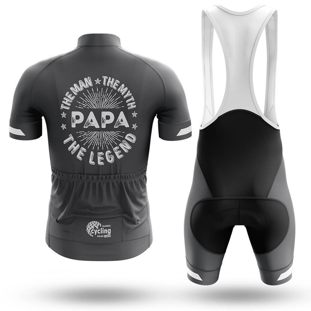 Papa The Legend - Men's Cycling Kit-Full Set-Global Cycling Gear