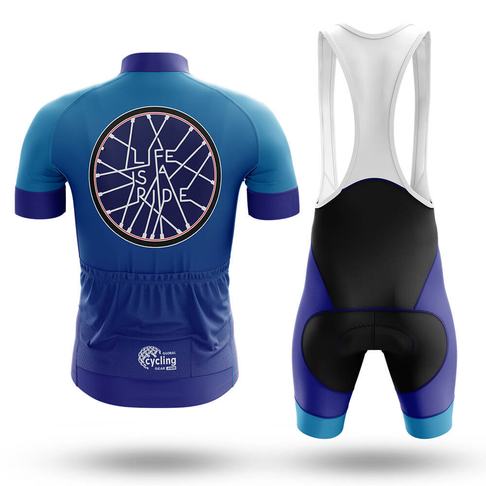 Life Is A Ride - Men's Cycling Kit-Full Set-Global Cycling Gear