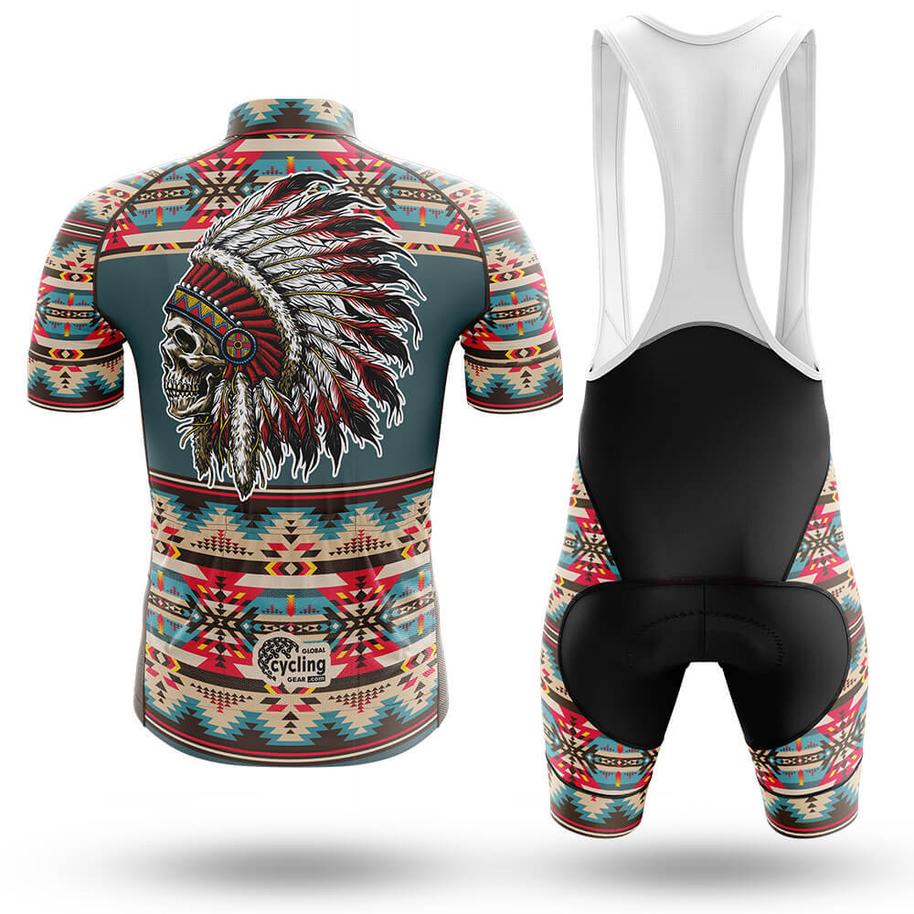 Native American Skull - Men's Cycling Kit - Global Cycling Gear