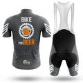 Bike For Beer V3 - Grey - Men's Cycling Kit-Full Set-Global Cycling Gear