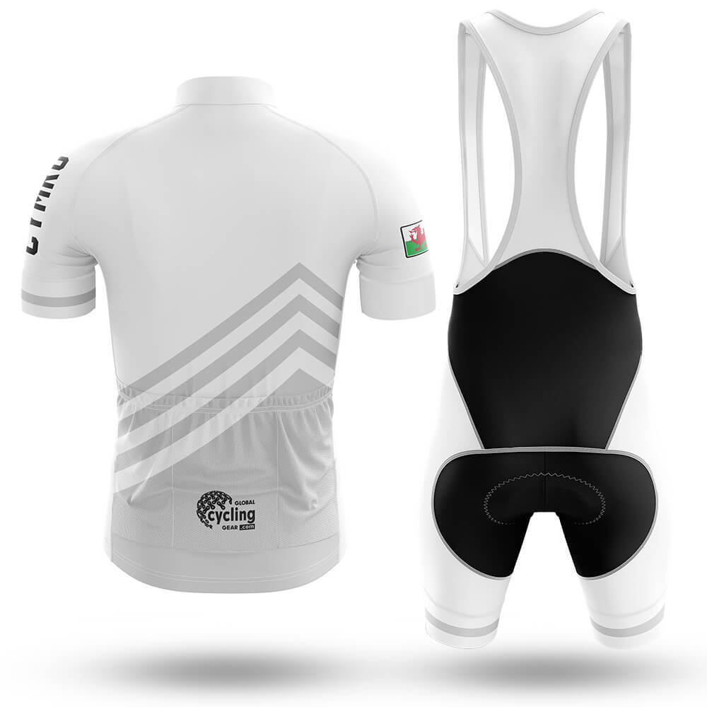 Cymru S5 White - Men's Cycling Kit-Full Set-Global Cycling Gear