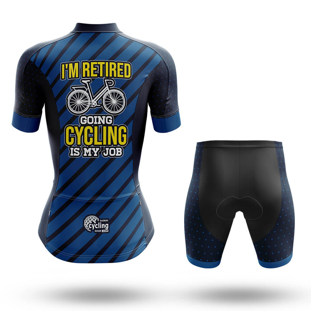 Cycling Is My Job V5 - Women's Cycling Kit-Full Set-Global Cycling Gear