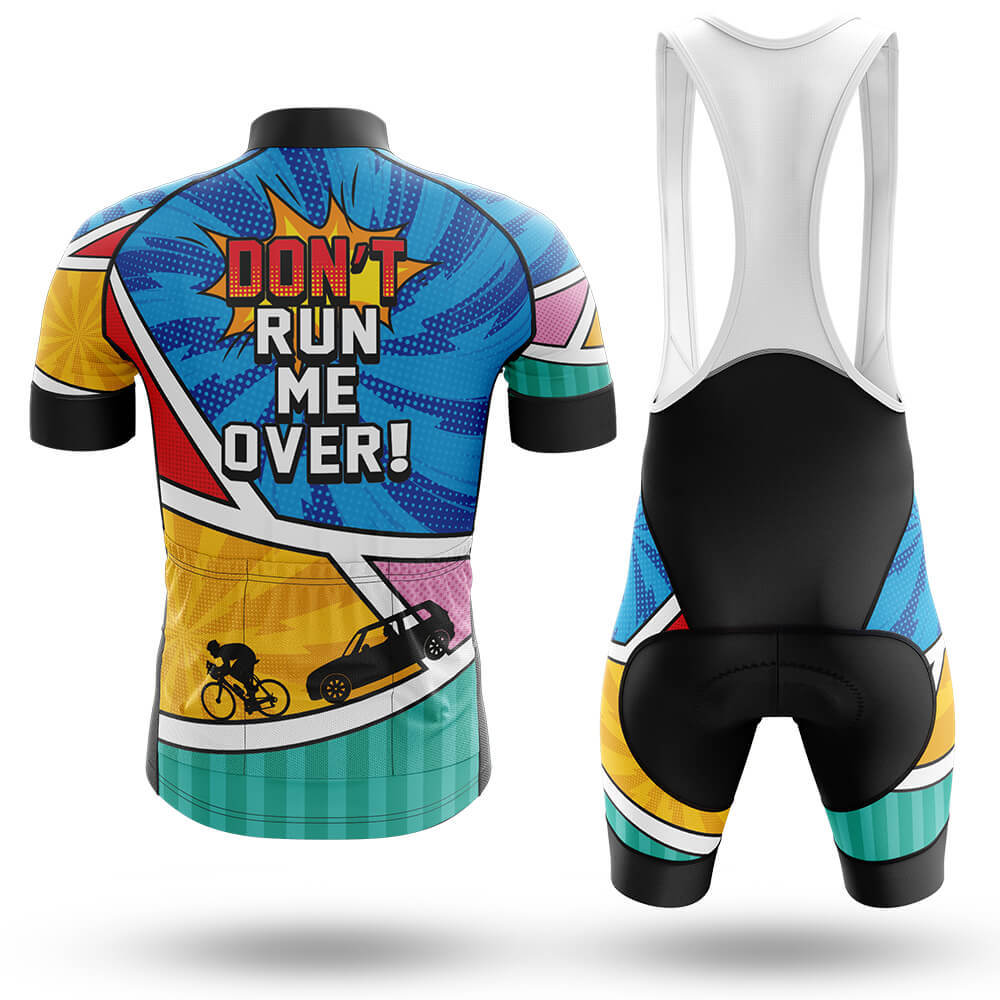 Don't Run Me Over V4 - Men's Cycling Kit-Full Set-Global Cycling Gear