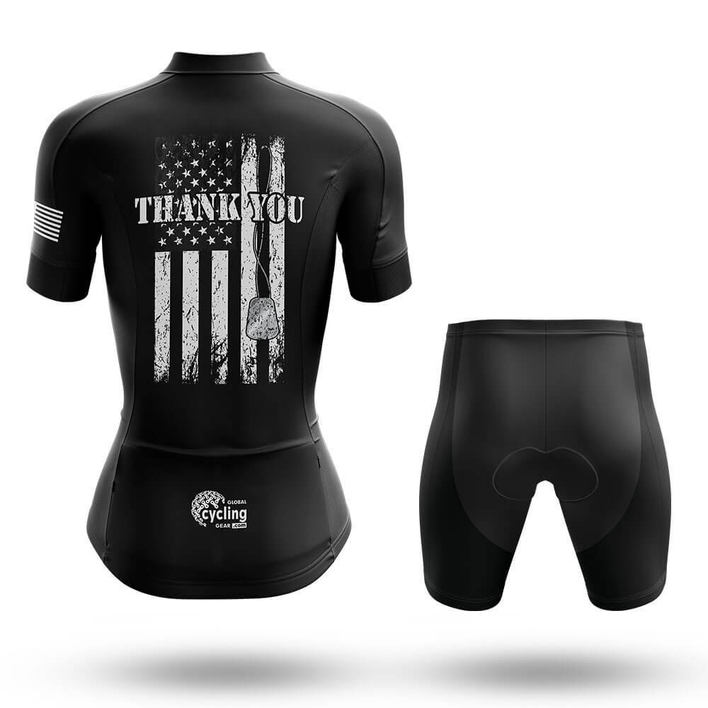 Thank You - Women's Cycling Kit-Full Set-Global Cycling Gear