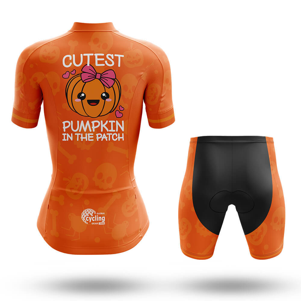 Cutest Pumpkin - Women's Cycling Kit-Full Set-Global Cycling Gear