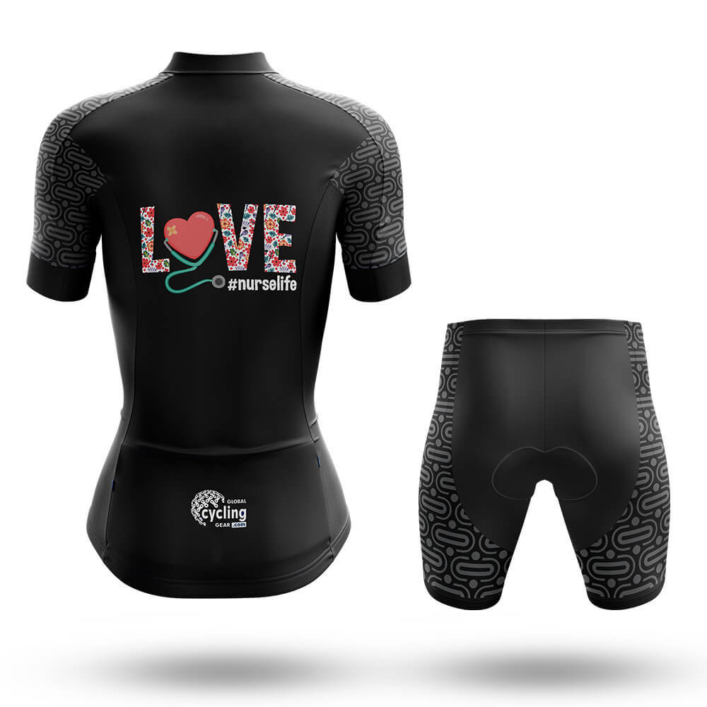 Nurse Life - Women's Cycling Kit-Full Set-Global Cycling Gear