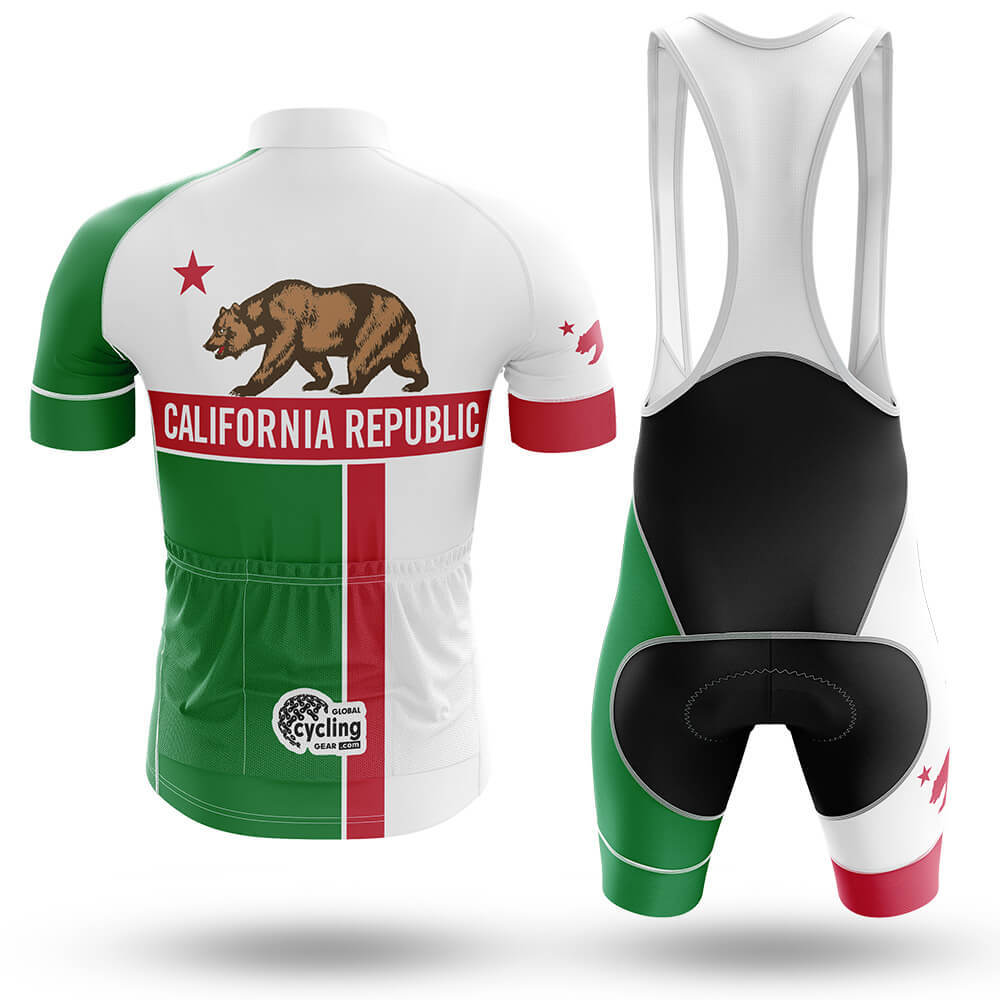 California Republic V3 - Men's Cycling Kit-Full Set-Global Cycling Gear