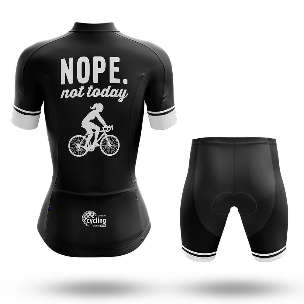 Nope Not Today - Women's Cycling Kit-Full Set-Global Cycling Gear