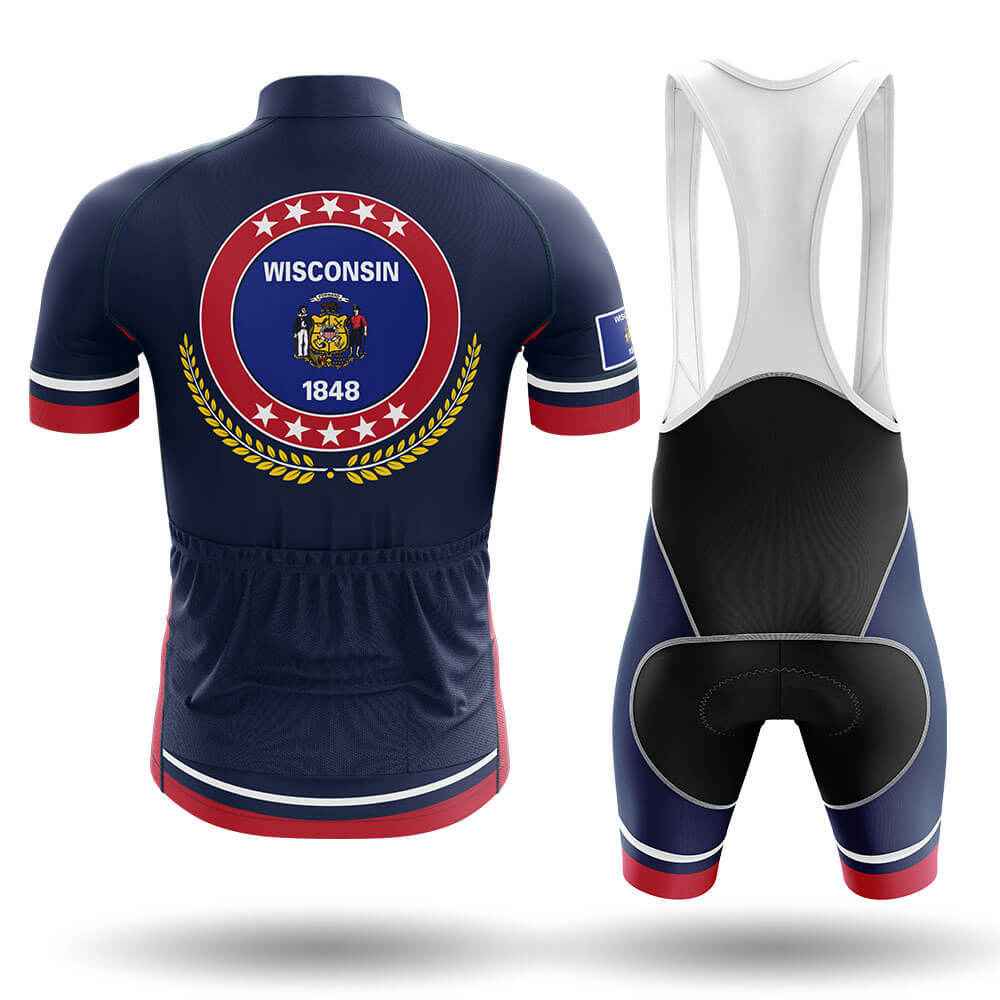 Wisconsin V19 - Men's Cycling Kit-Full Set-Global Cycling Gear