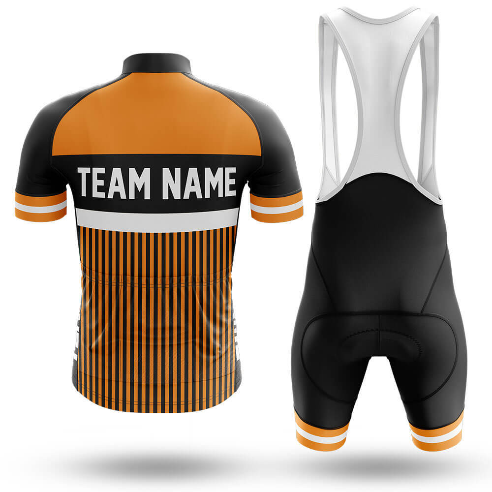 Custom Team Name M6 Yellow - Men's Cycling Kit-Full Set-Global Cycling Gear