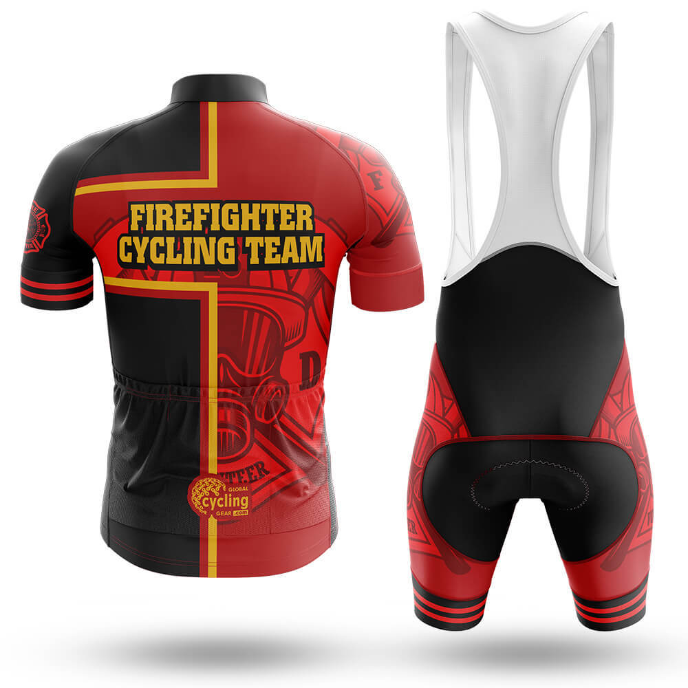 Firefighter Cycling Team - Men's Cycling Kit-Full Set-Global Cycling Gear