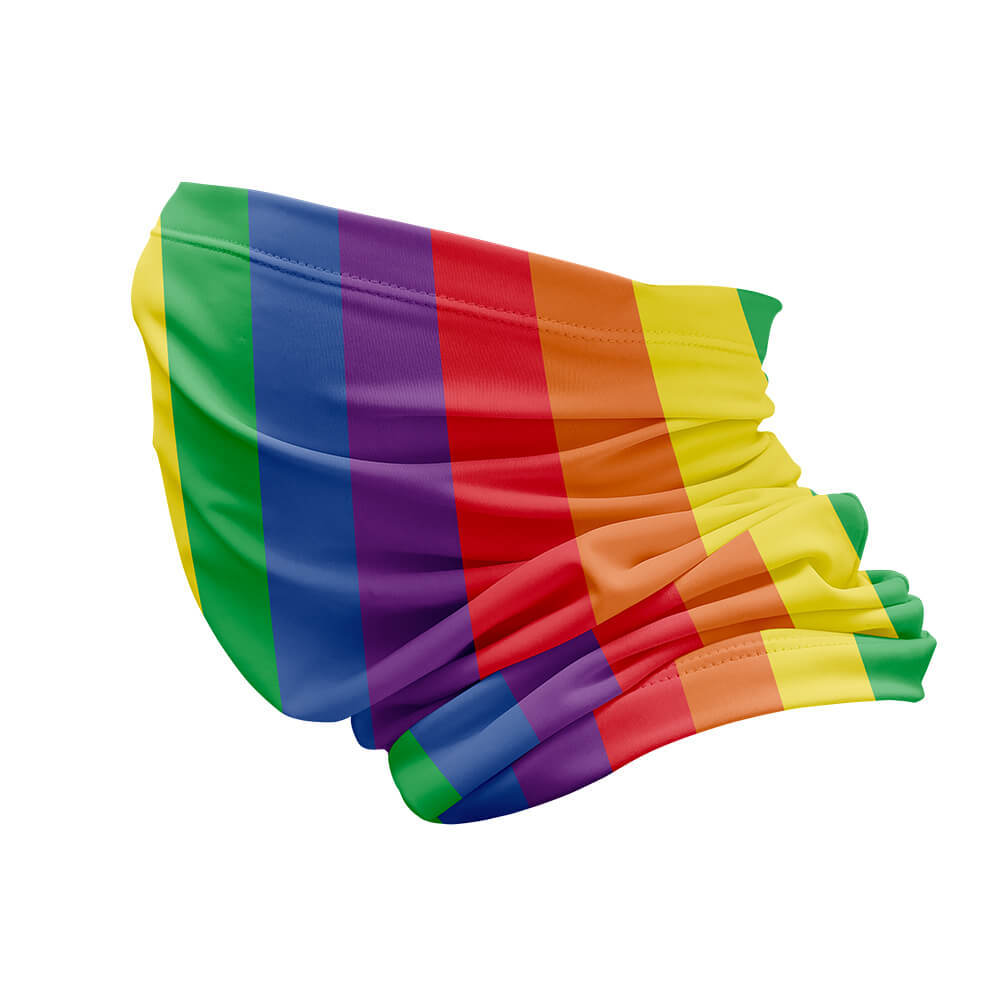 Pride Flag - Neck Gaiter For Men Women-Global Cycling Gear