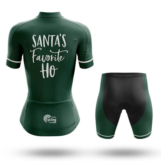Santa's Favorite Ho - Women - Cycling Kit-Full Set-Global Cycling Gear