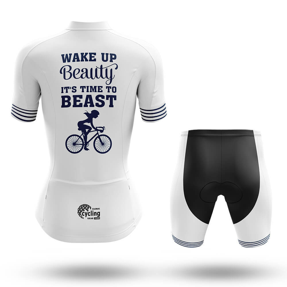 Wake Up Beauty - Women's Cycling Kit-Full Set-Global Cycling Gear