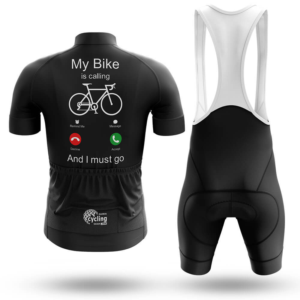 My Bike Is Calling V2 - Men's Cycling Kit-Full Set-Global Cycling Gear