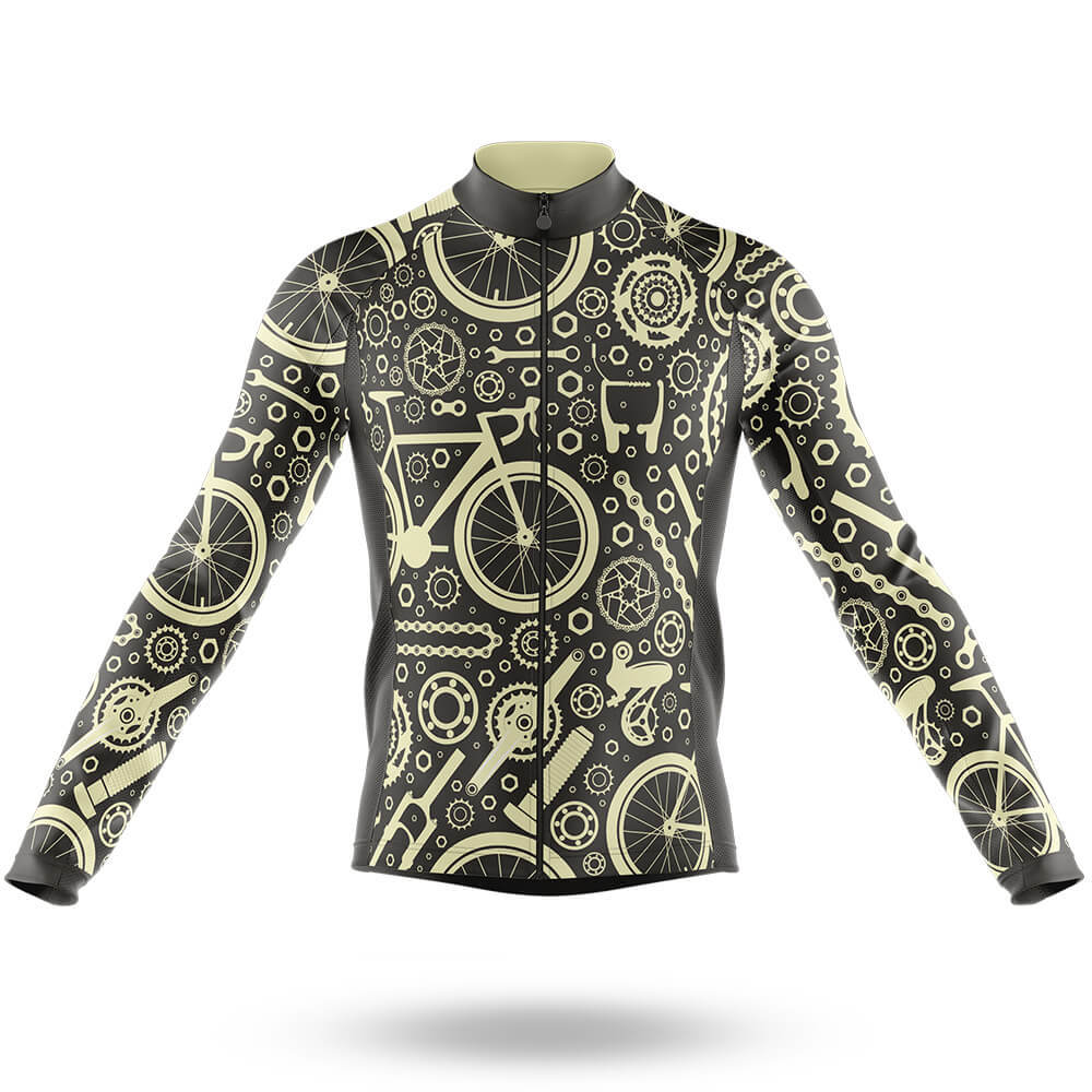 Bicycle Gears - Men's Cycling Kit-Short Sleeve Jersey-Global Cycling Gear