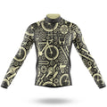 Bicycle Gears - Men's Cycling Kit-Long Sleeve Jersey-Global Cycling Gear