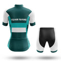 Custom Team Name M2 Green - Women's Cycling Kit-Full Set-Global Cycling Gear