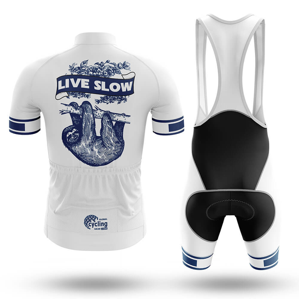 Live Slow - Men's Cycling Kit-Full Set-Global Cycling Gear