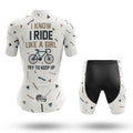 Like A Girl V5 - Women's Cycling Kit-Full Set-Global Cycling Gear