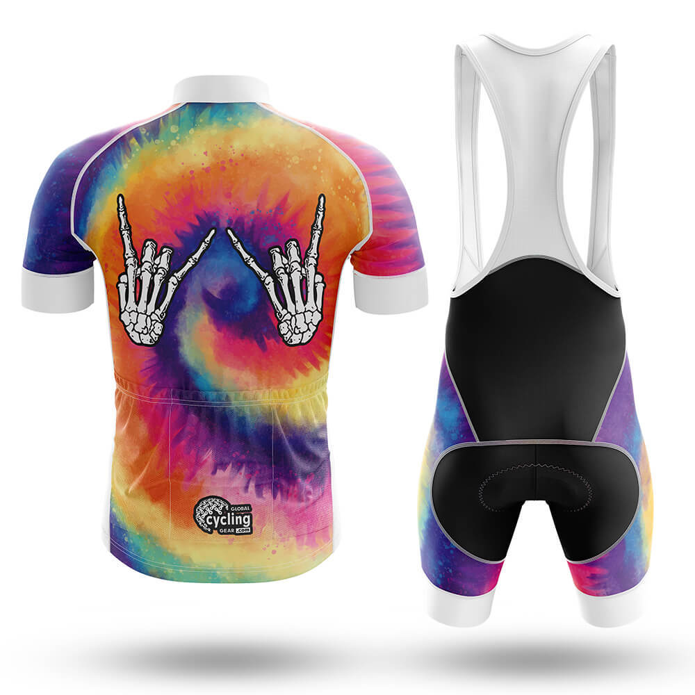 Tie Dye Rock Hands - Men's Cycling Kit-Full Set-Global Cycling Gear