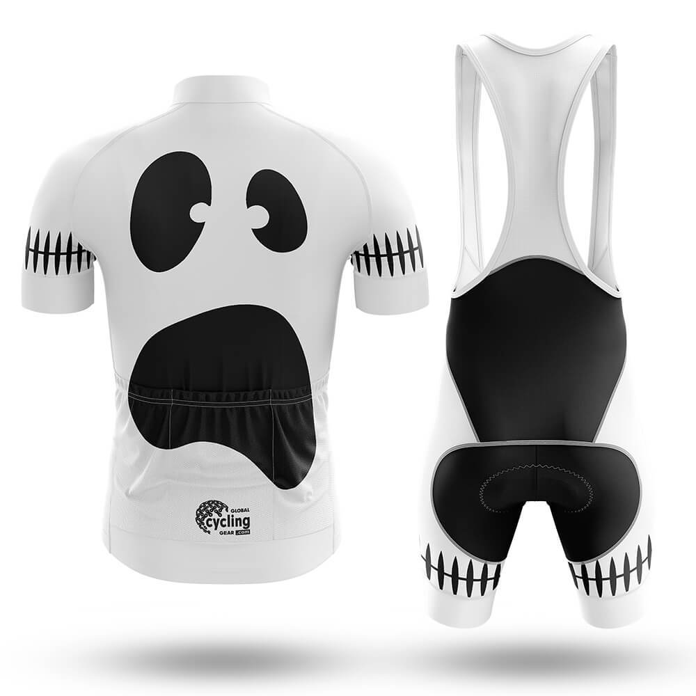 Silly Ghost Face - Men's Cycling Kit-Full Set-Global Cycling Gear