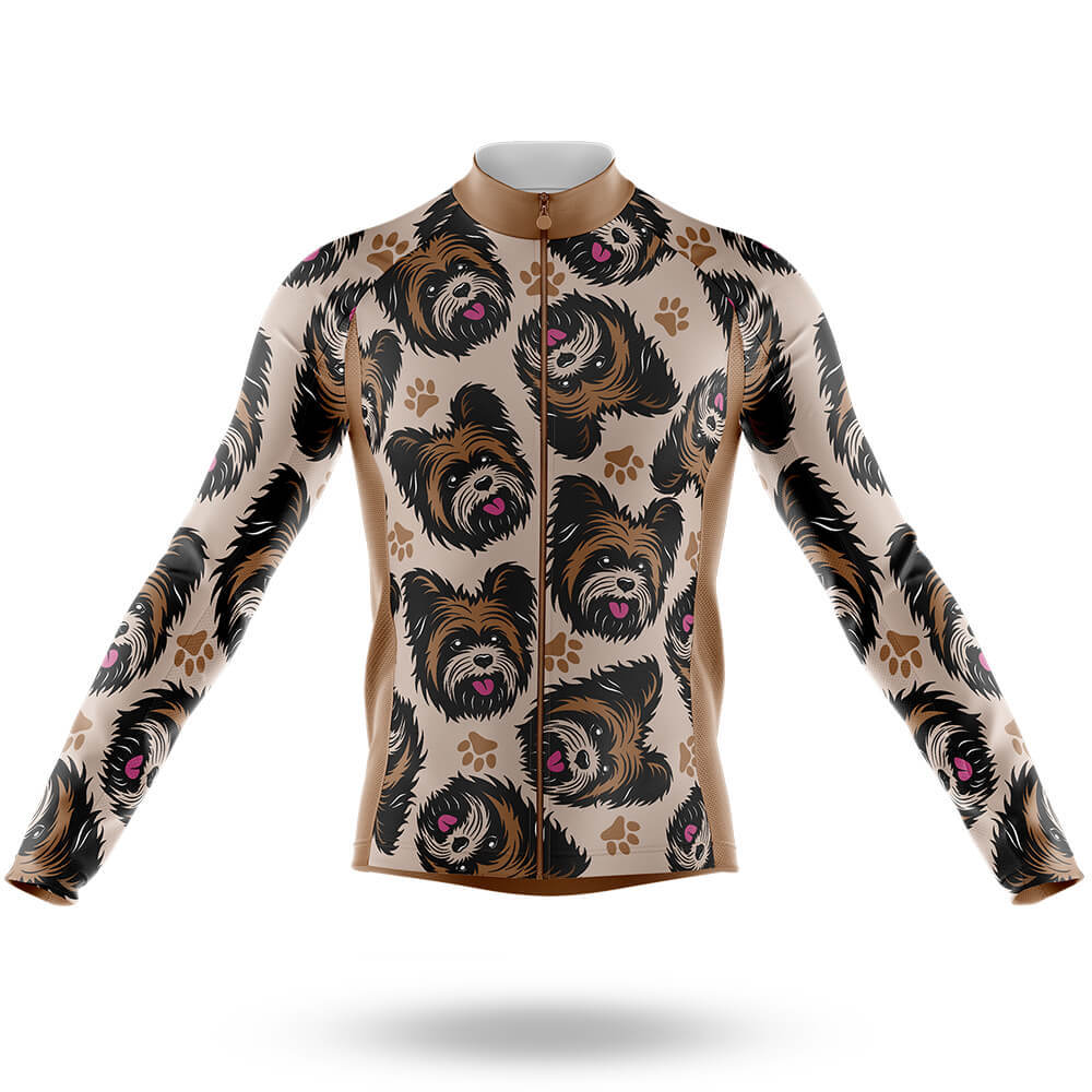 Yorkshire Terriers - Men's Cycling Kit-Long Sleeve Jersey-Global Cycling Gear