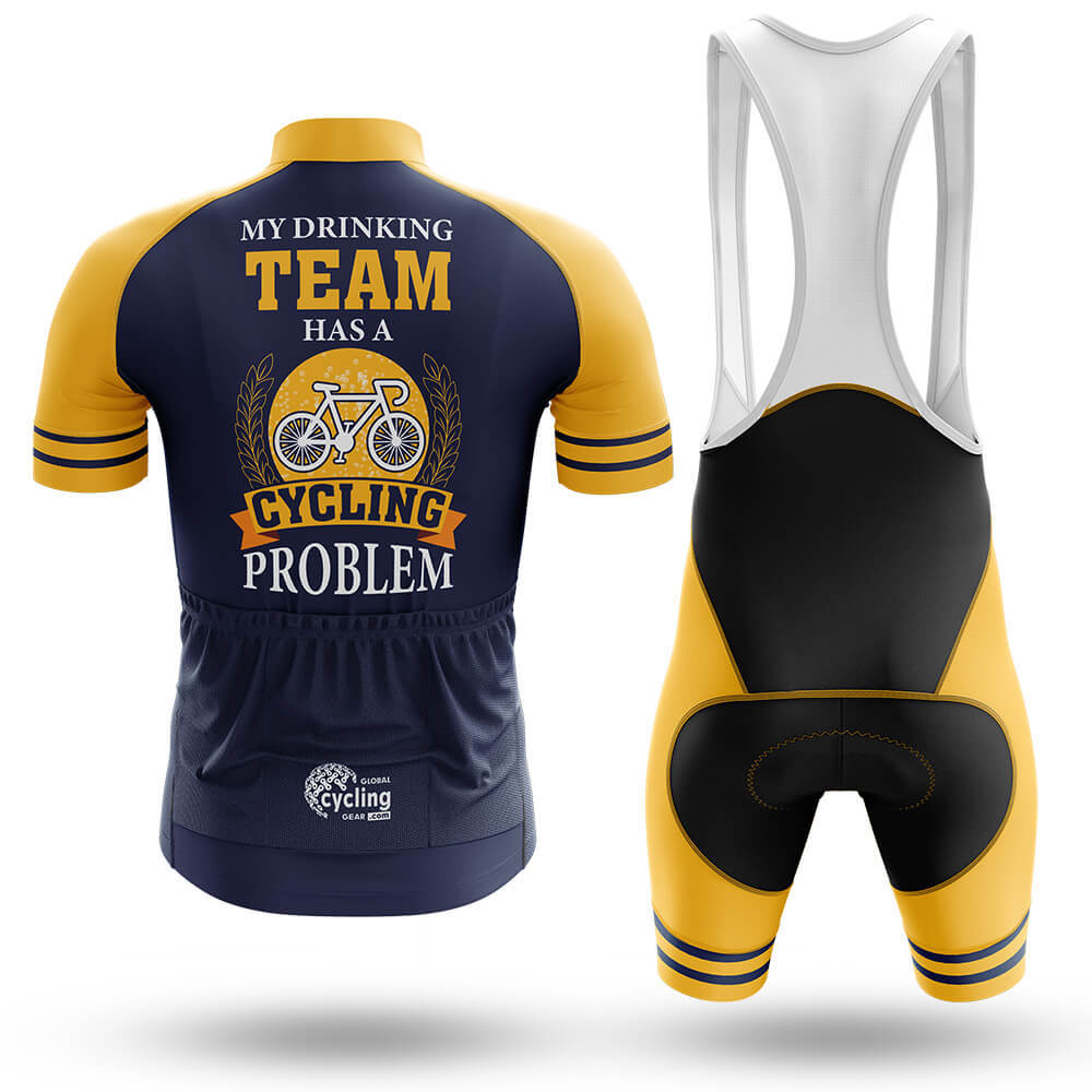 Drinking Team V2 - Men's Cycling Kit-Full Set-Global Cycling Gear