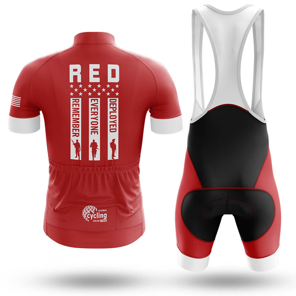 Red Friday V2 - Men's Cycling Kit-Full Set-Global Cycling Gear