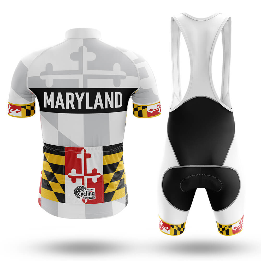 Love Maryland - Men's Cycling Kit-Full Set-Global Cycling Gear