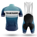 Custom Team Name S2 Blue - Men's Cycling Kit-Full Set-Global Cycling Gear