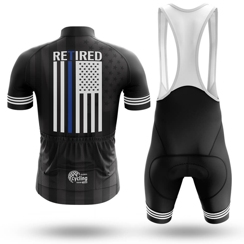Retired Police Officer - Men's Cycling Kit-Full Set-Global Cycling Gear