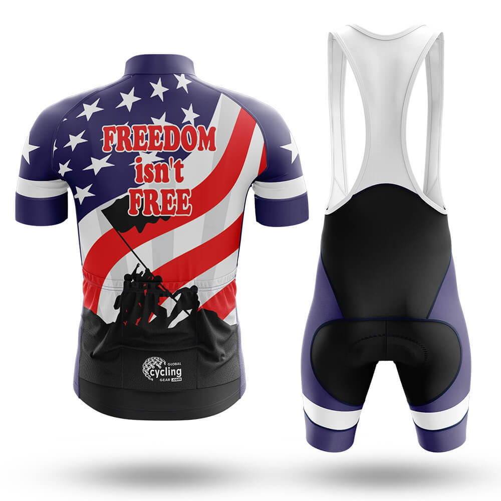 Freedom Isn't Free - Men's Cycling Kit-Full Set-Global Cycling Gear