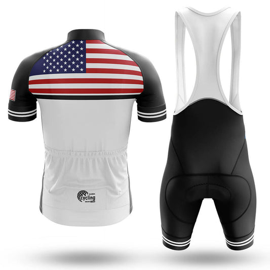 USA S12 - Black - Men's Cycling Kit-Full Set-Global Cycling Gear