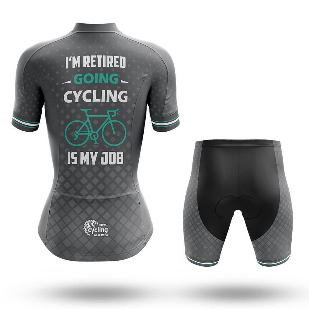 Cycling Is My Job V4 - Women's Cycling Kit-Full Set-Global Cycling Gear