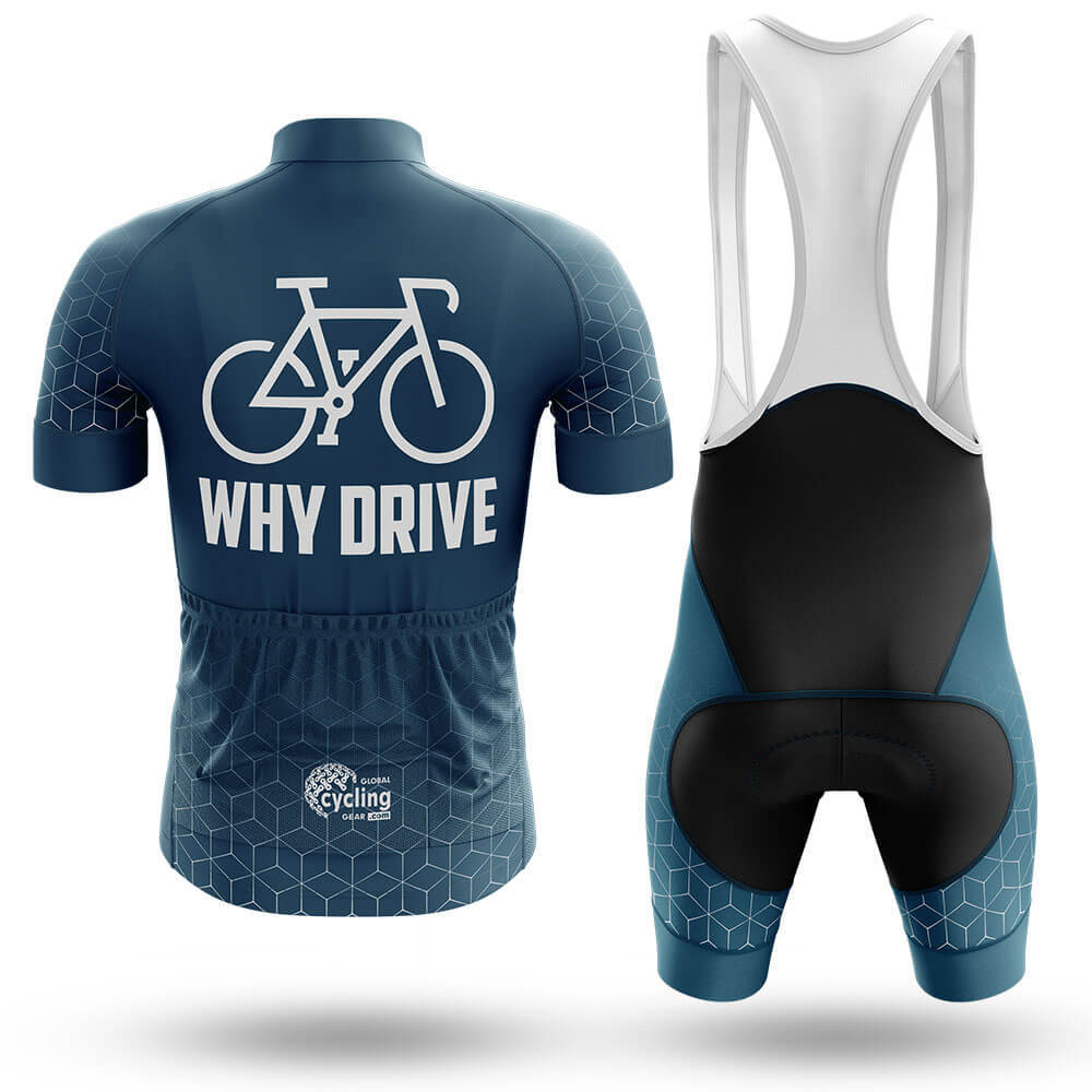 Why Drive - Men's Cycling Kit-Full Set-Global Cycling Gear