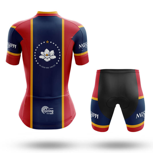 Mississippi State Flag - Women's Cycling Kit - Global Cycling Gear